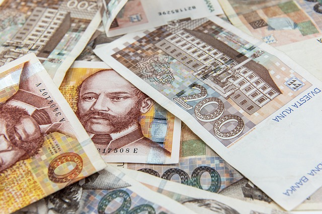 chorvatské bankovky